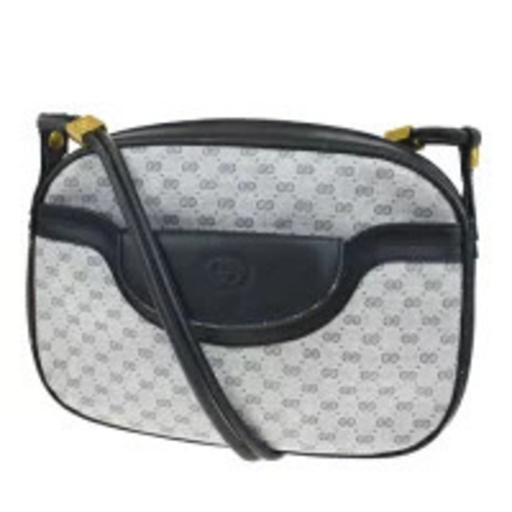 Gucci Shoulder Bag Interlocking GG Black Leather